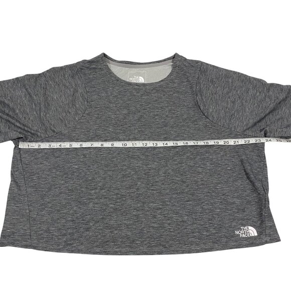 The North Face Vyrtue Boxy‎ Crop Gray Top Size XL - Picture 7 of 8